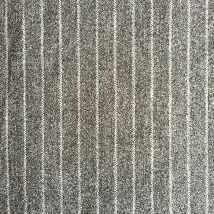 JC-K2838 /M  HIGH QUALITY WOOLEN KNIT CLASSIC STRIPE TWEED FABRIC FOR WINTER COAT