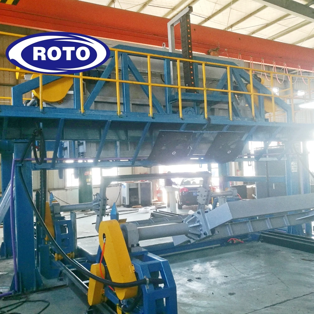 New Designed Playground Equipment Rotomolding Machine Shuttle Rotational Moulding Machines