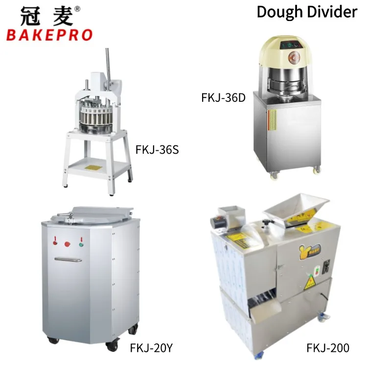FKJ-20Y Manual dough divider commercial baking equipment baguette and loaf bread making machine for