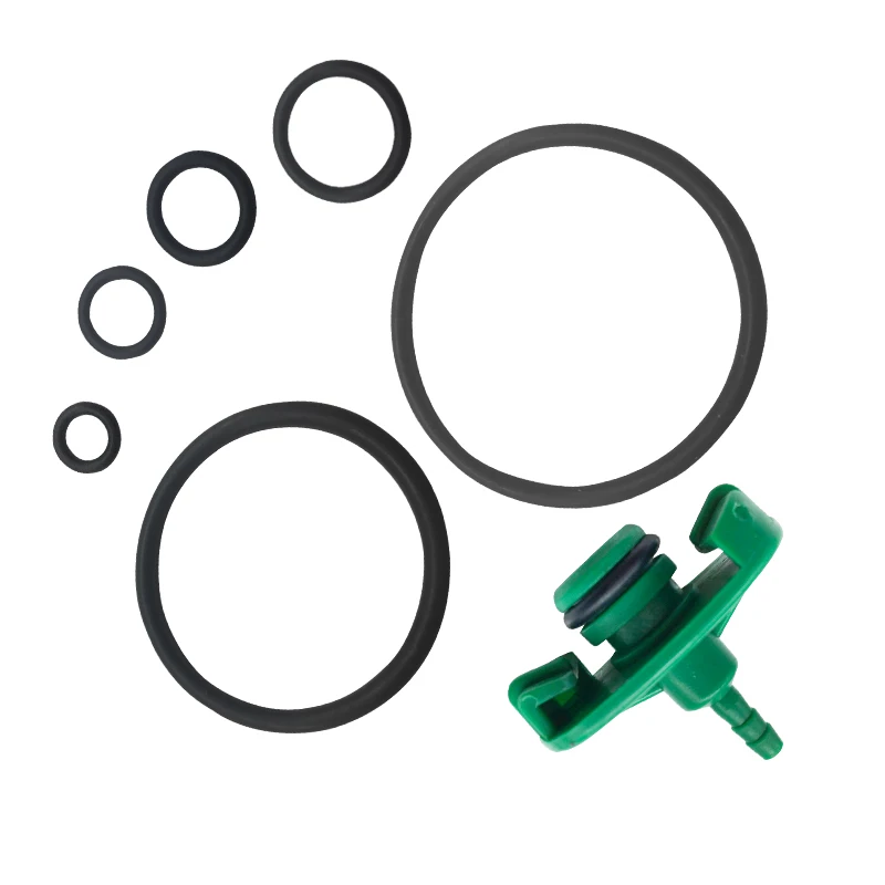 Black O-shaped Sealing Ring 3/5/10/30/55/100/200/300CC American Adapter Sealing Hydraulic Oil Seal
