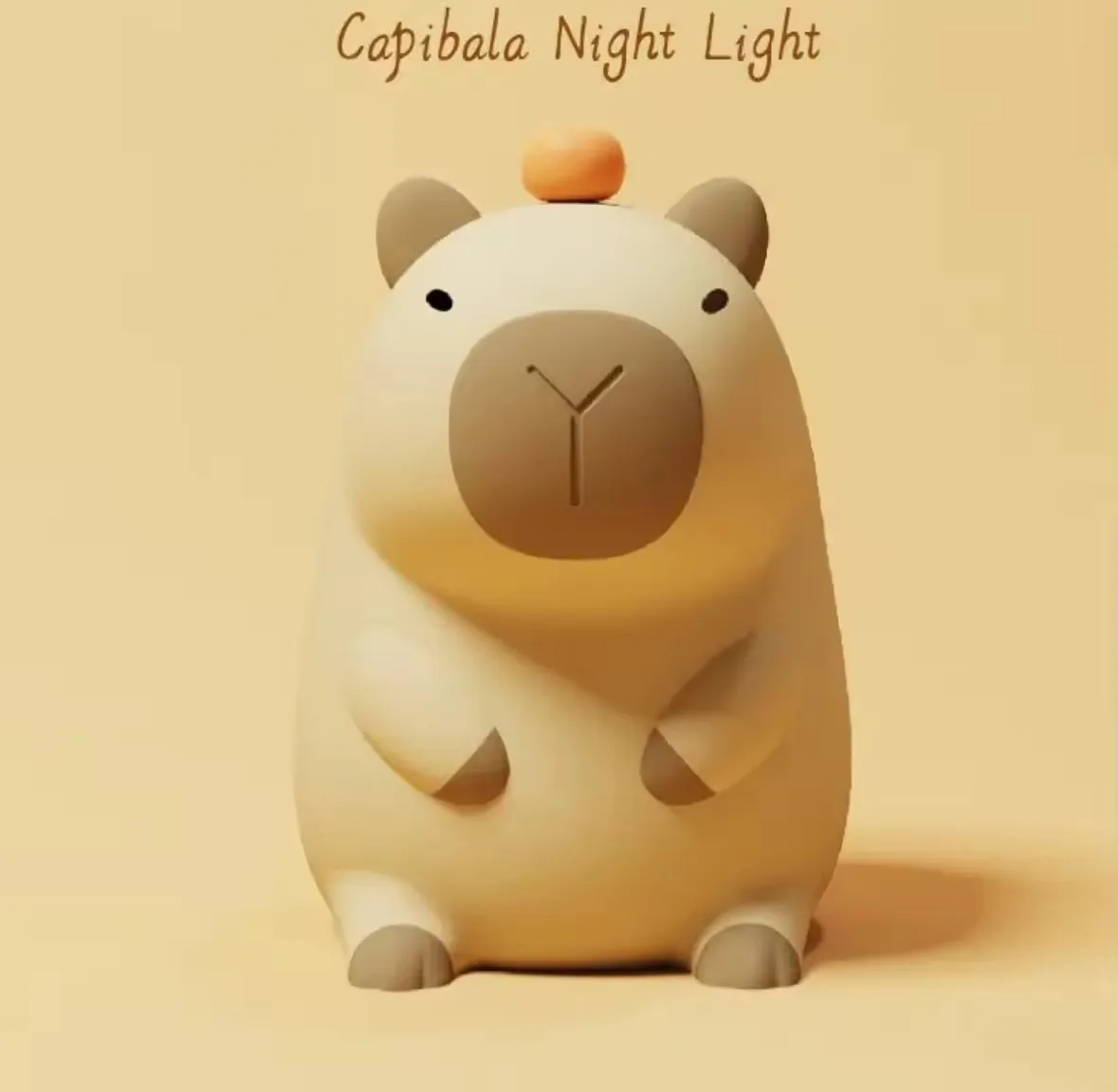 Детский ночной Светильник Capybara, подарок, перезаряжаемый с Usb, прикроватный светильник