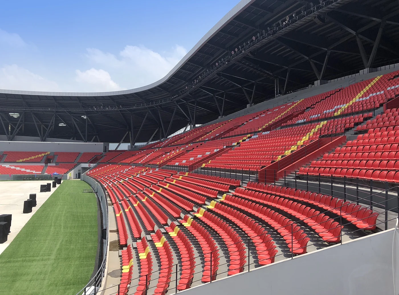 Bucket Seats Stadium Chair Durable and Rustles Bracket Sports Seating  Stadium Chair