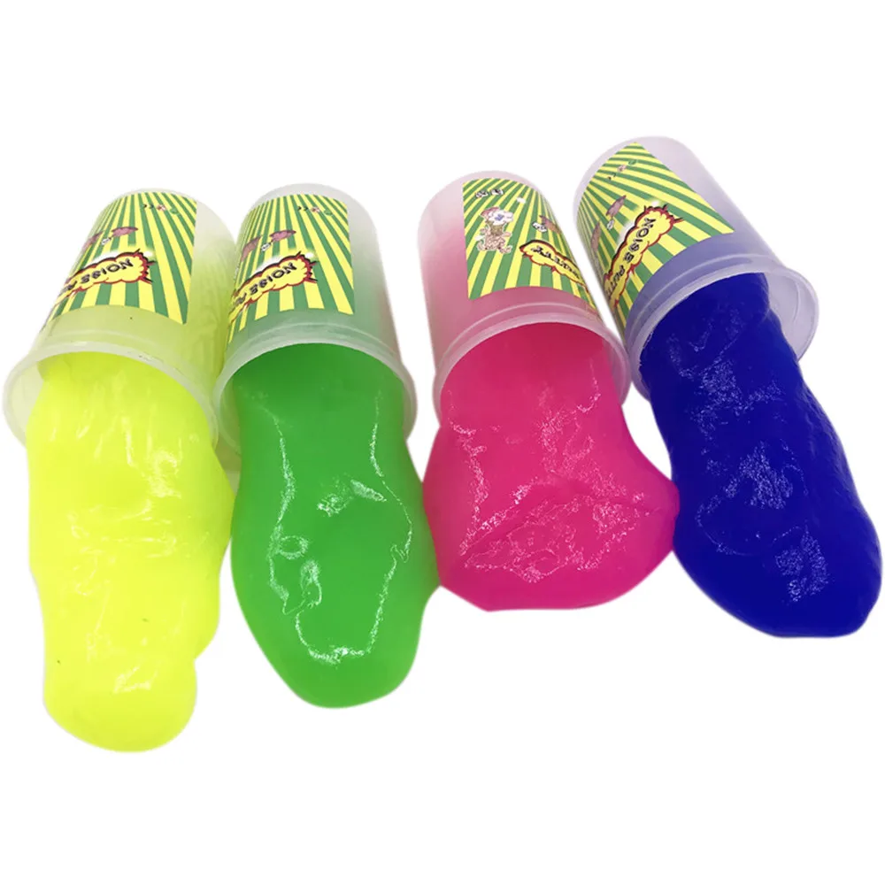 
Closestool Noise Putty Slime Fart Mud Tricky Stress Relief Sludge Toys Non-toxic Clear Relief Stress Toys Gift For Kid Children 