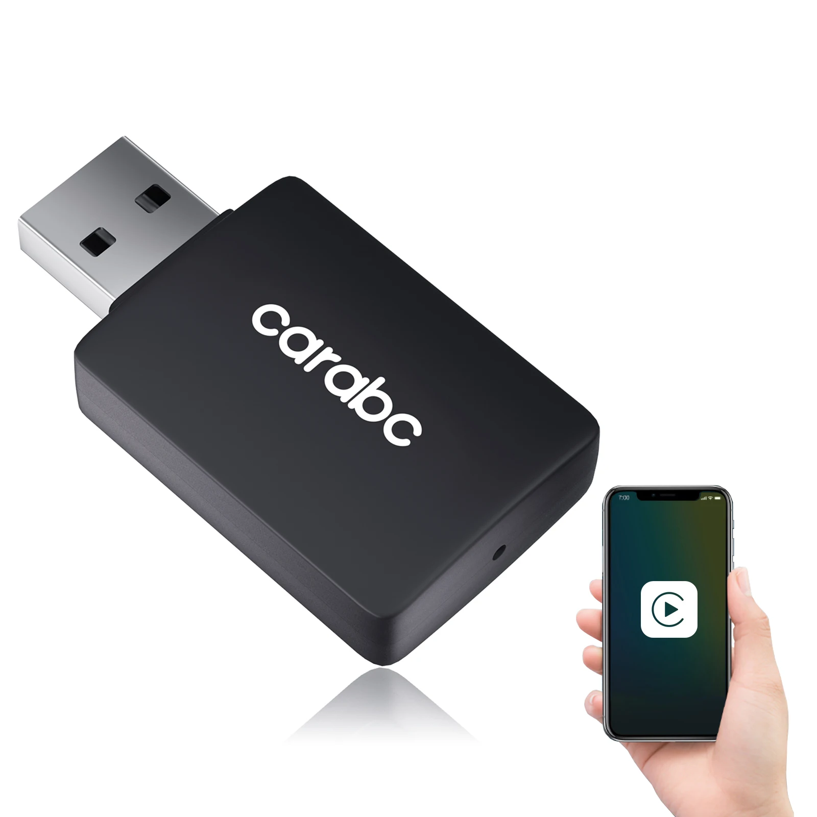 Hot Item Cars Convert Wired to Wireless CarPlay Adapter Ai Box for iPhone Apple USB Dongle Wired Car Play