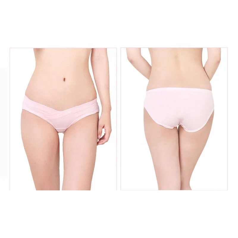 
U-Shape Low waist big size maternity pants women underwear cotton stomach lift triangle bottoming underwear women panties 