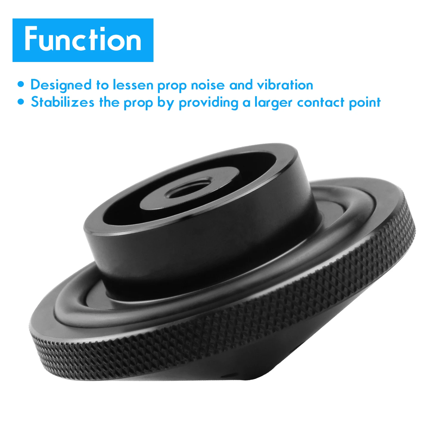 Eliminator Trolling Motor Prop Nut Fit For MinnKota 35-70 lb Models(GFEL-MKS-BK-DP)