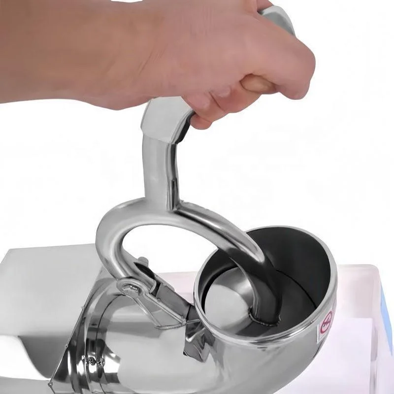 High Demand Fast 304 Stainless Steel Blades Portable Shaved Ice Machine Snow Cone