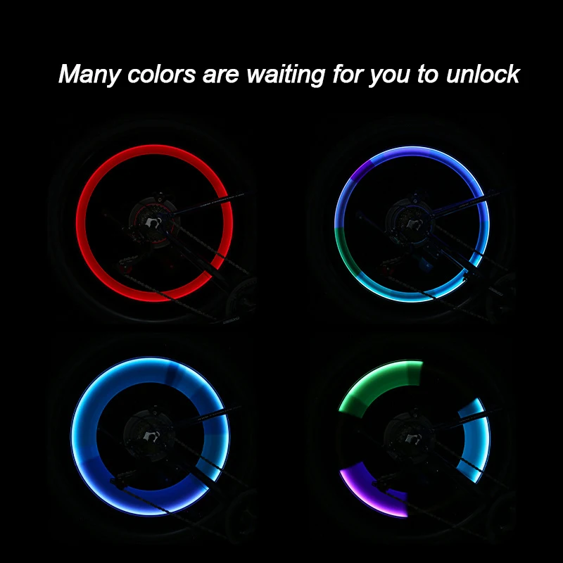 LED Flash Tyre Valve Light for Cars Bikes Bicycles Motorbikes-Cycle Light for Wheel Tire Bicycle Accessory