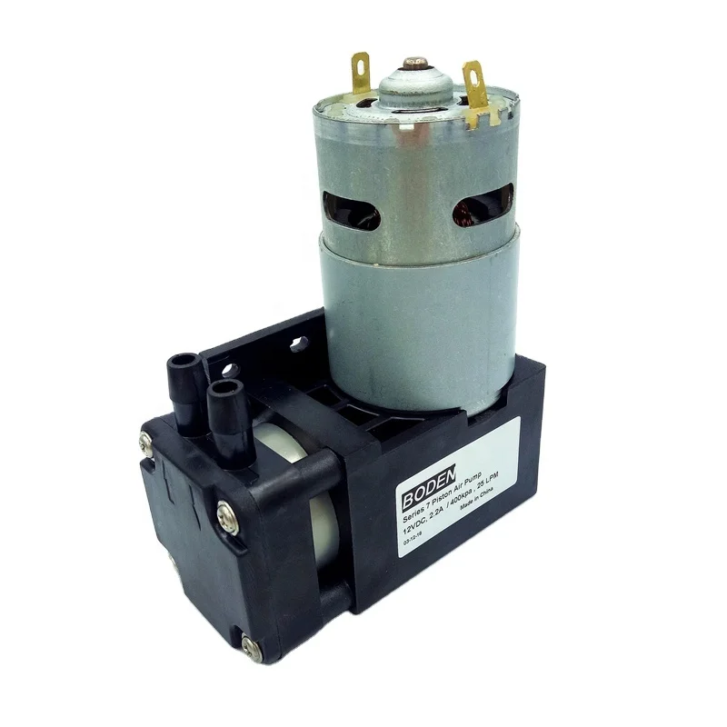 Mini 12V 24 volt Electric Micro High Flow Air Vacuum Pressure Piston Pump
