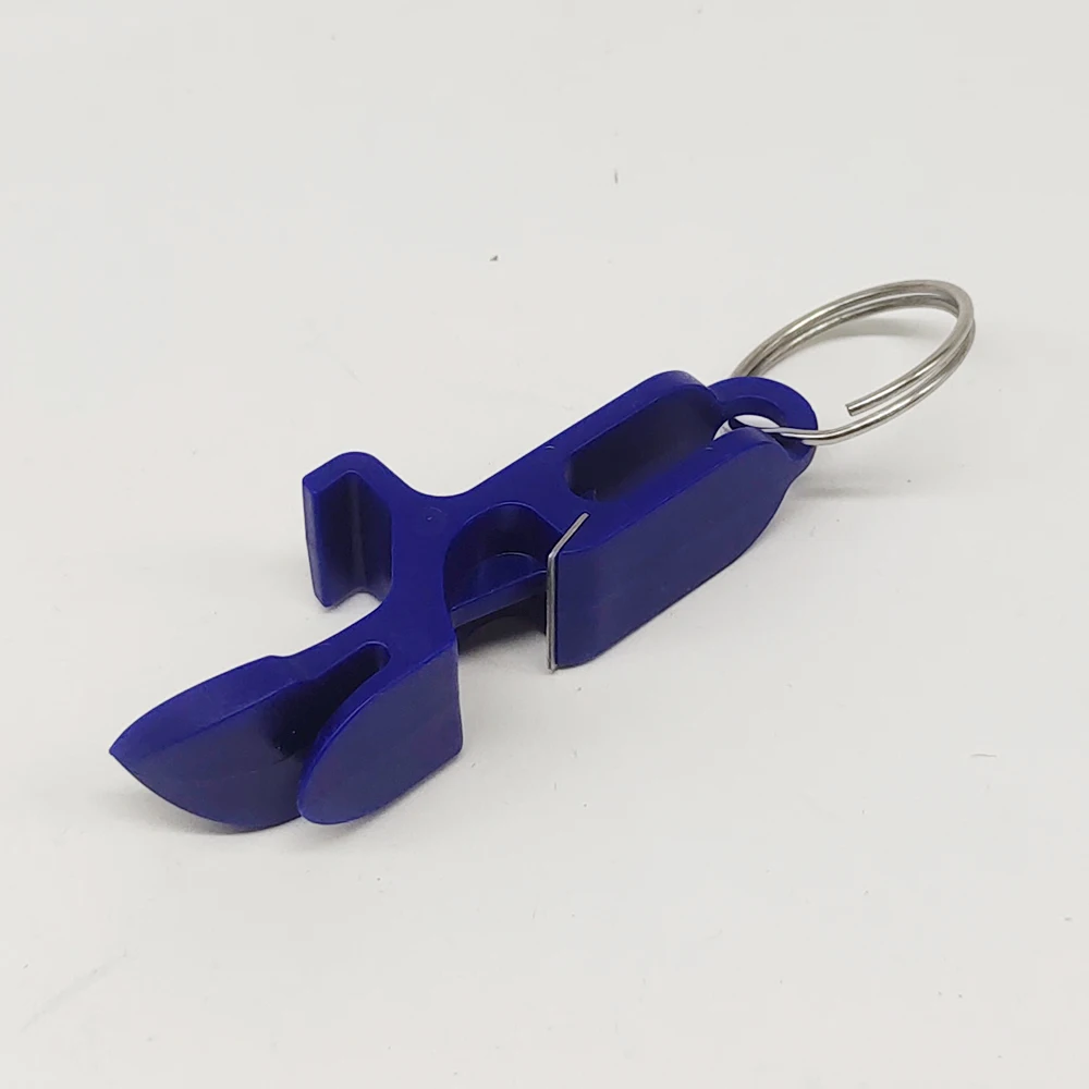 Factory Hot Sale Strong Plastic Bottle Opener 4 in 1 Multi Functions Keychain Shotgun Tool