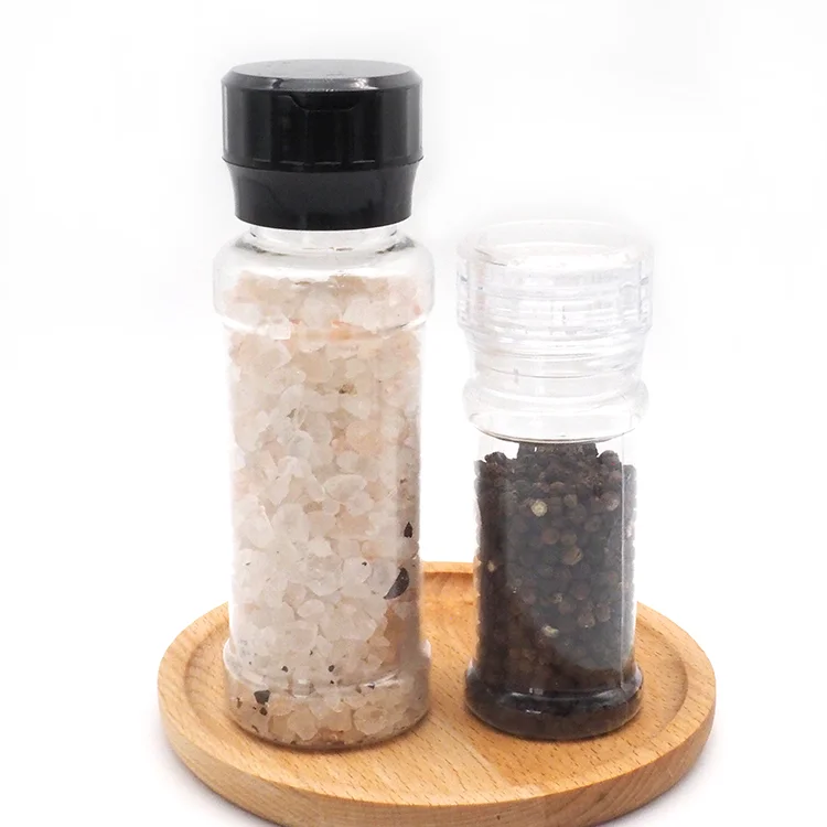 Hot mechanism 100 ml salt grinder pepper bottles mill 100ml potes de temperos