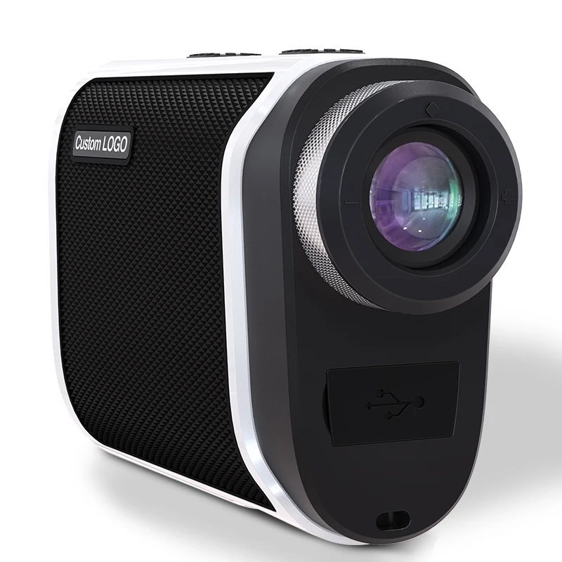 Жемчужный белый дальномер для гольфа, 660 ярдов, с фиксацией флага, дальномер для гольфа, прицел для охоты