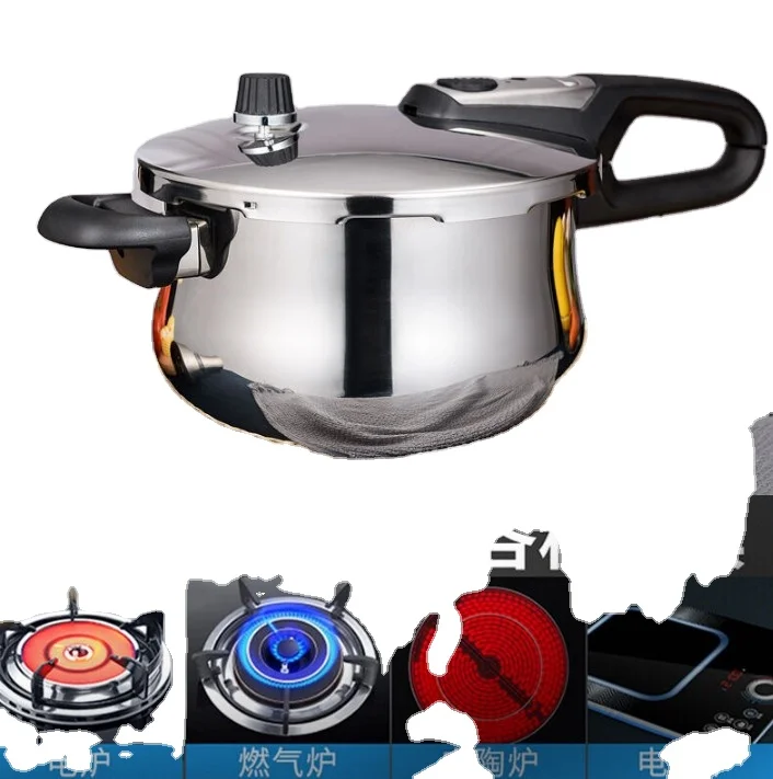 BODEUX 304 stainless steel explosion-proof household pressure cooker stoves have general