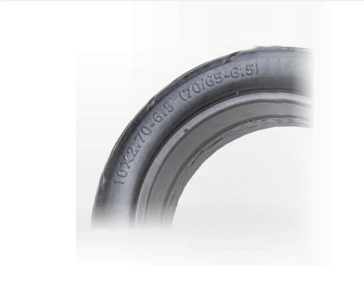Solid Tire 10x2.7-6.5  On-road Fit 70/65-6.5 Electric Scooter 6.5 in Rim  on Road Tire