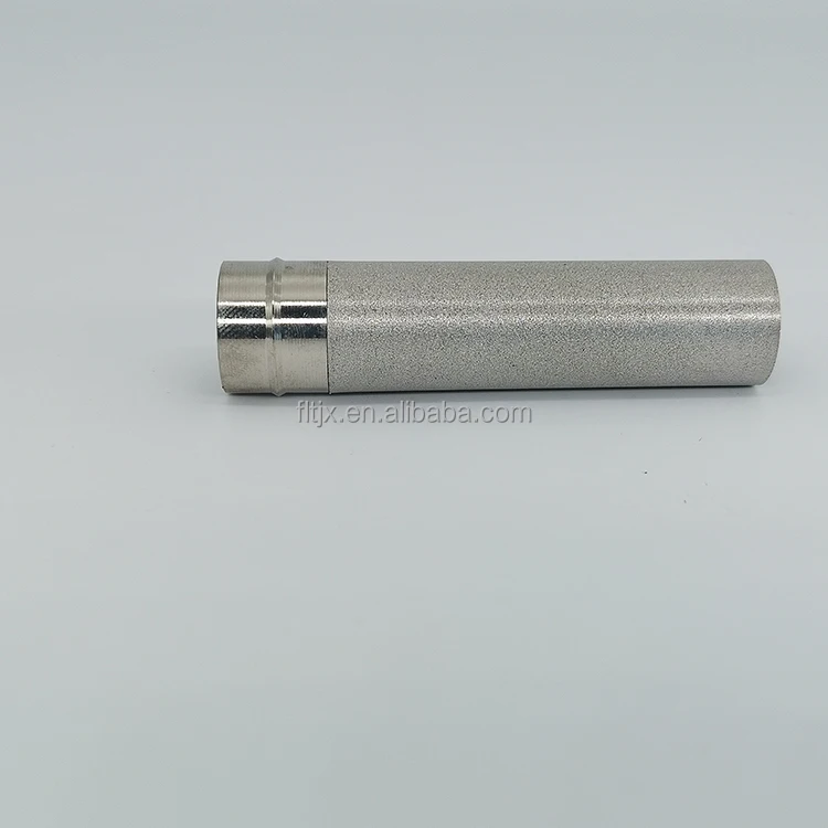 Titanium powder stainless steel sintered filter element stainless steel micron filter tube metal porous filter element