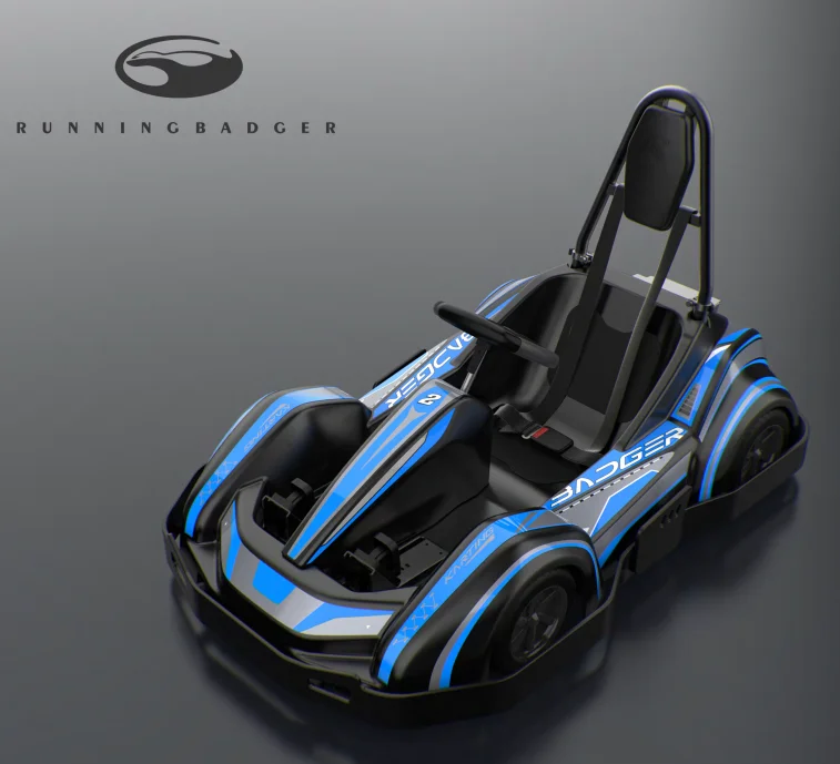 
High Precision Quality Go Karts For Kids Racing Go Kart Shopping Rear Wheel Hydraulic Brake 