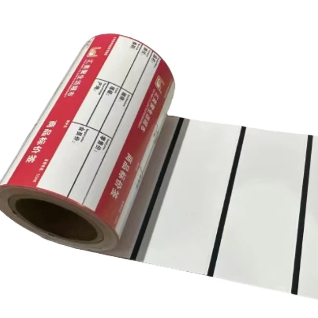 Custom supermarket shelf price tag color commodity label for retail store pharmacy chain price label