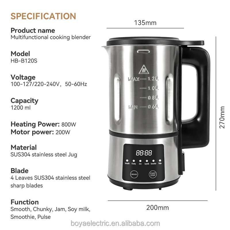 Multi-functional Mixer Homemade Almond Milk Machine Coconut Milk Maker Nut Milk Press Machine Multi-food Blender Machine