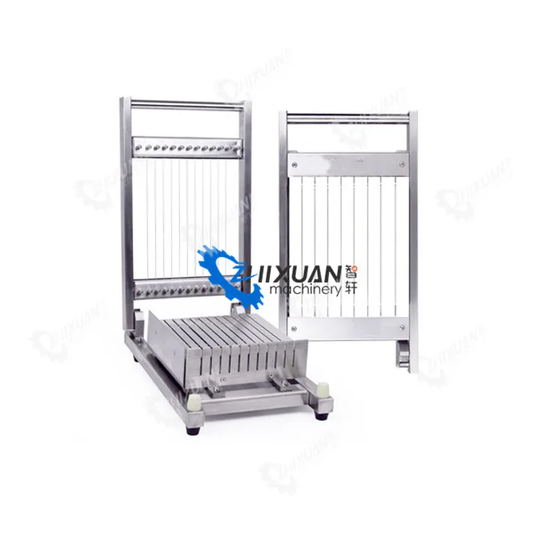 High Quality Manual Cheese Cake Block Chocolate Guitar Cutter Cotton Candy Truffle Chocolate Cutting Machine
