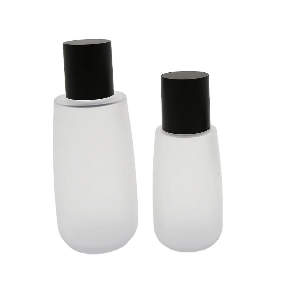 Custom Cosmetic Pet 100ml Pe Matte  Electronic Cigarette Blue Square Frosted Eliquids Black Color Dropper Bottles