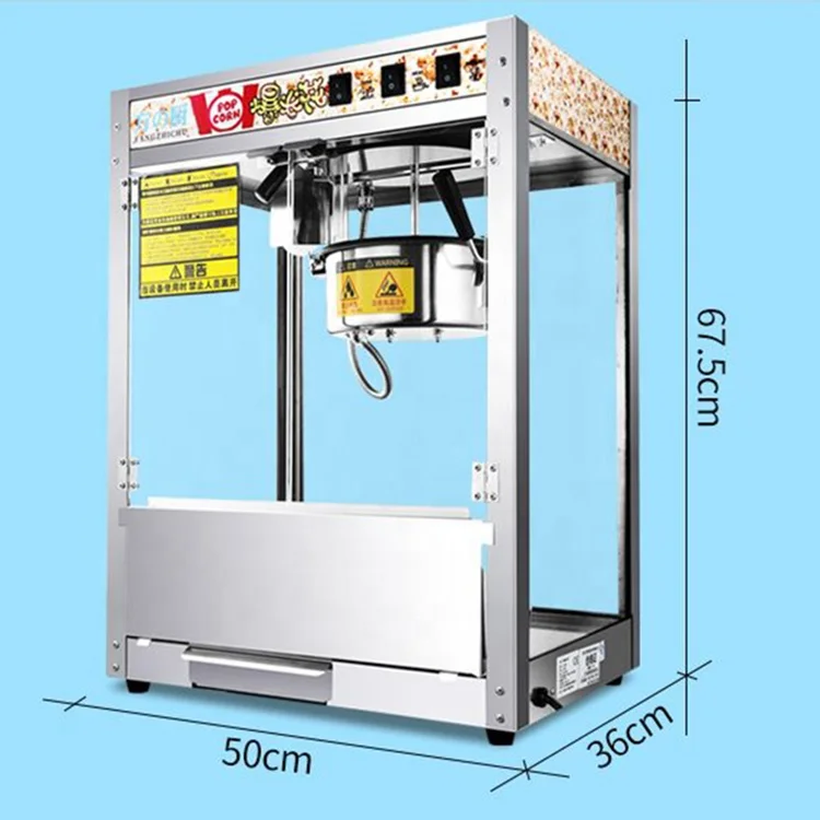 Electric Cheap 8oz Popcorn Making Machine Popcorn Maker Commercial