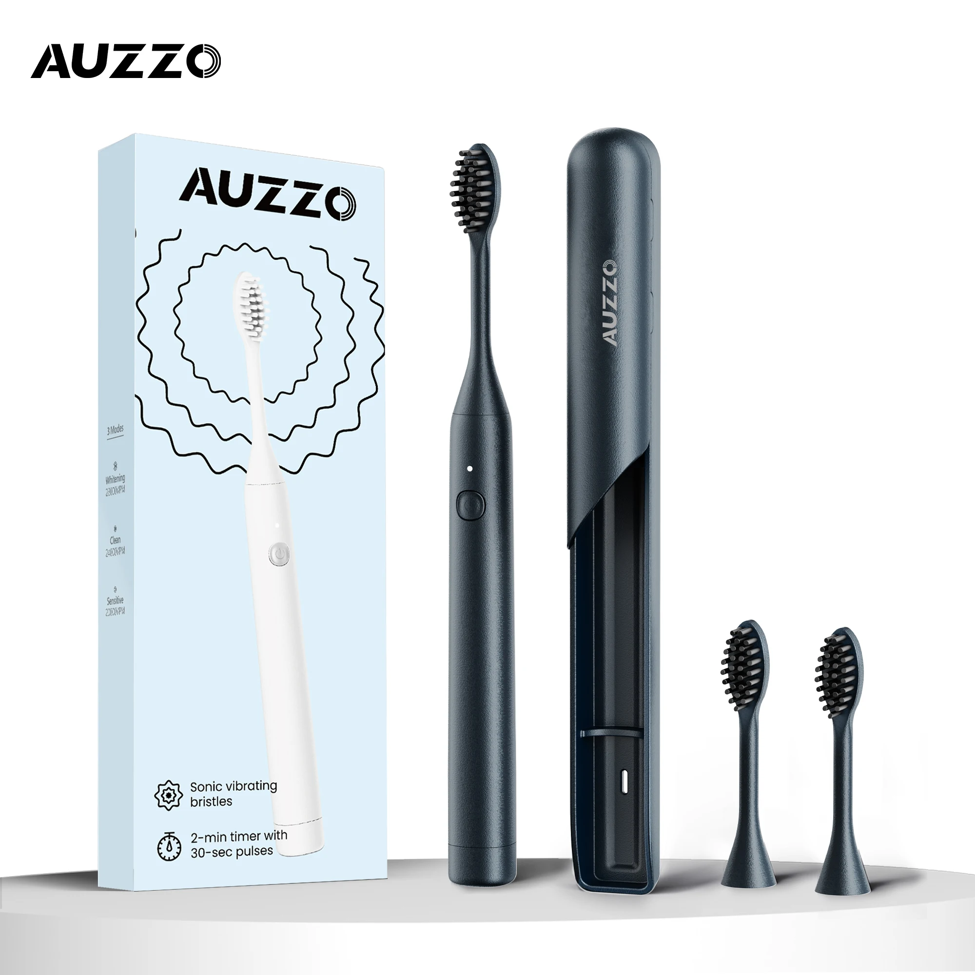 Waterproof Automatic Sonic Electric Vibrating Battery Powered Operated Smart Toothbrush Adults China Oem