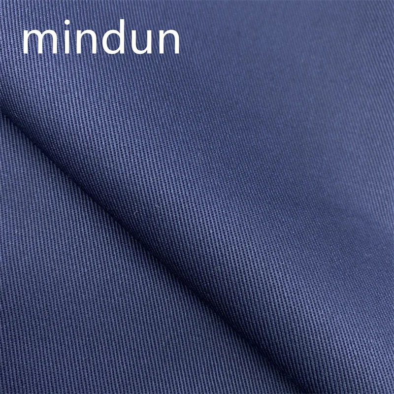 Mindun OEM ODM тканая TC 65 полиэстер 35 хлопчатобумажная ткань 230GSM саржевая однородная для спецодежды