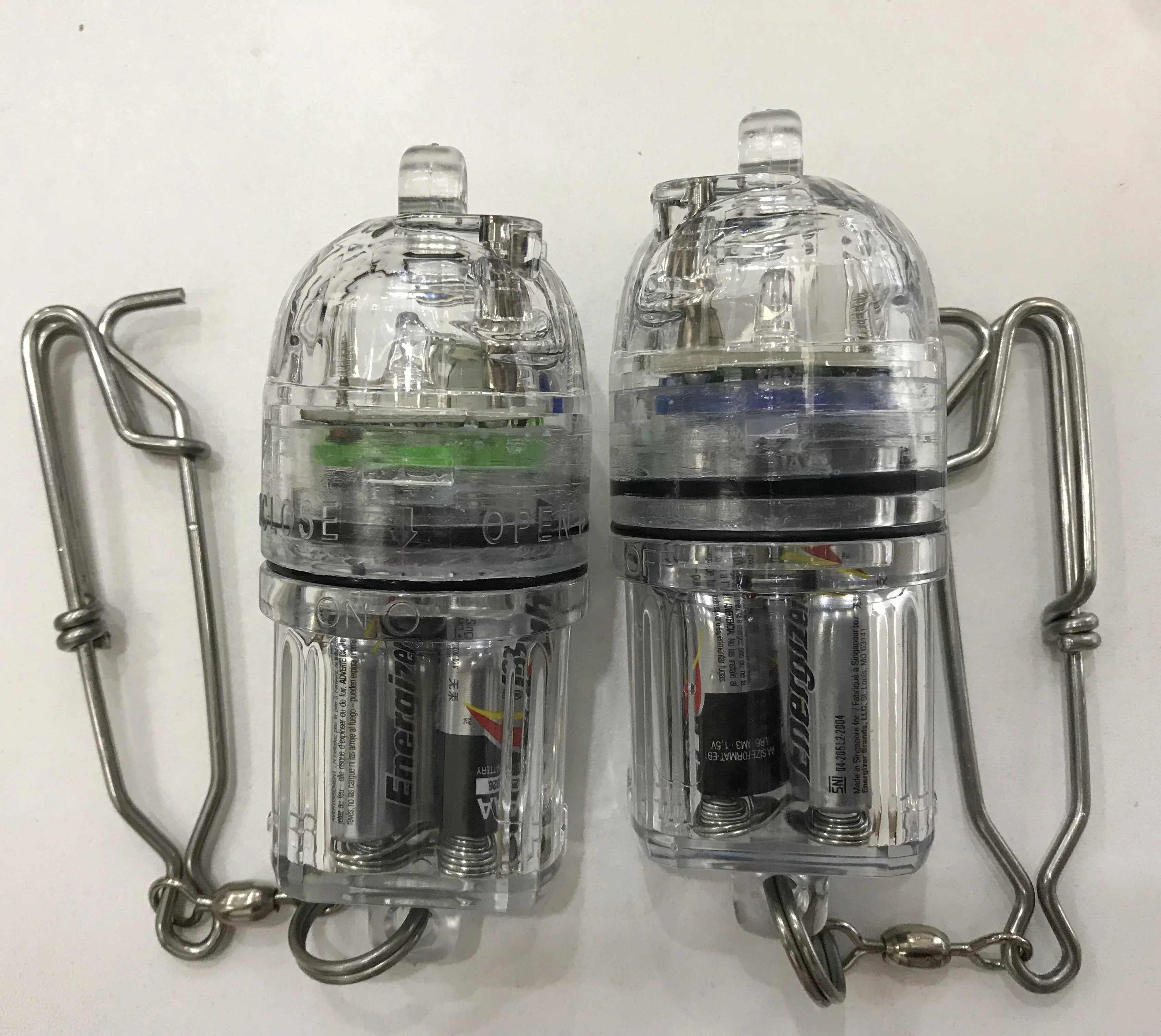 2022 new type LED Deep sea Fishing Light With Snap And Swivel  Green Fish Attracting Light,Automatic model