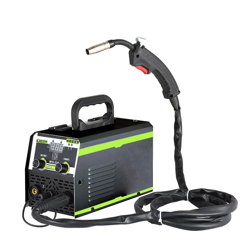 MINI Digital Gasless Mag Welder MMA Welding Machine Flux Core Wire Soldadora Poste A Souder Mig Mesin Las Mig-250 Without Gas