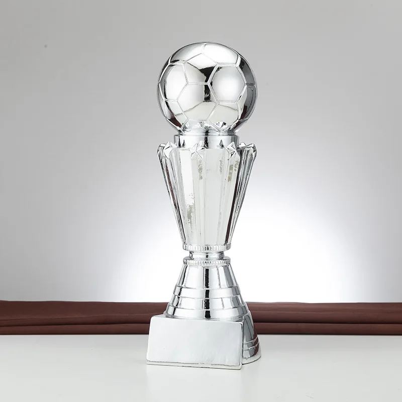 Custom Large Resin Sculpture for Sports Champions Cross-Theme Awards Plaque Featuring Basketball and Football for Sports Games