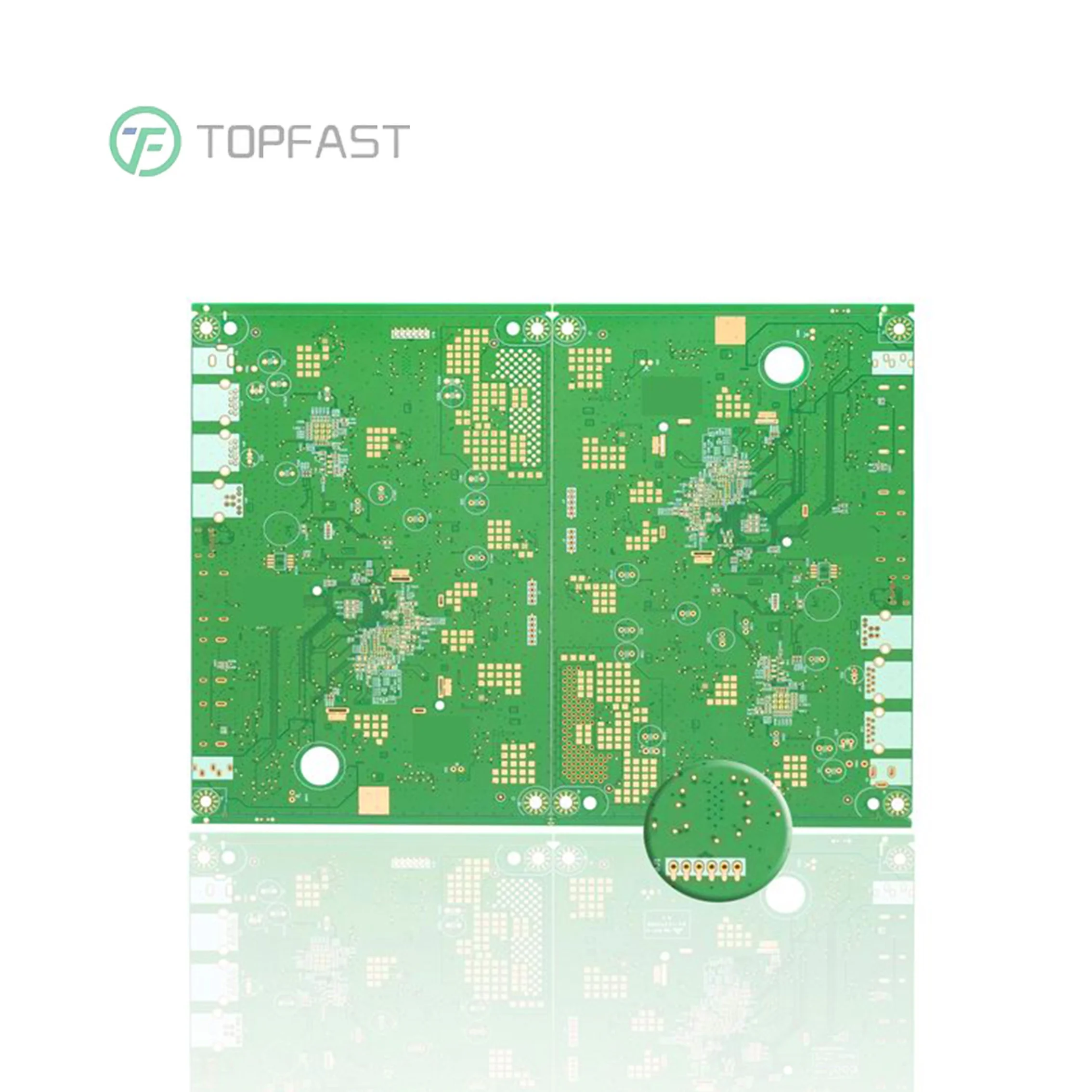One-stop service Pcb induction circuit boards custom multilayer PCB Pcba board manufacture FR4 PCB factory With Provided Files