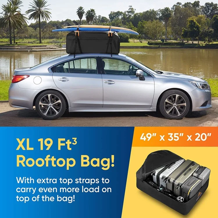 Outdoor Universal car roof boxes Roof Rack Top Carrier Storage Memory Waterproof OEM Customized roof box