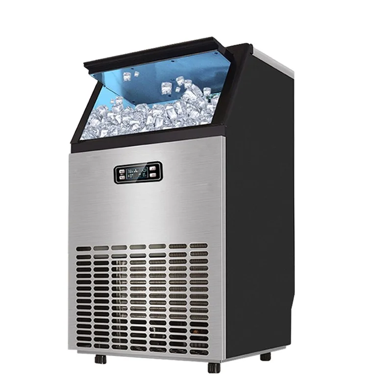 Smeta 15kg Capacity 45kg Ice cubes Per Day Stainless Steel  Commercial Automatic Ice Maker