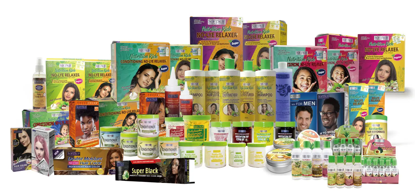 High Quality Hair Relaxer Indian Hair Relaxer Regular and super African home and salon using long lasting