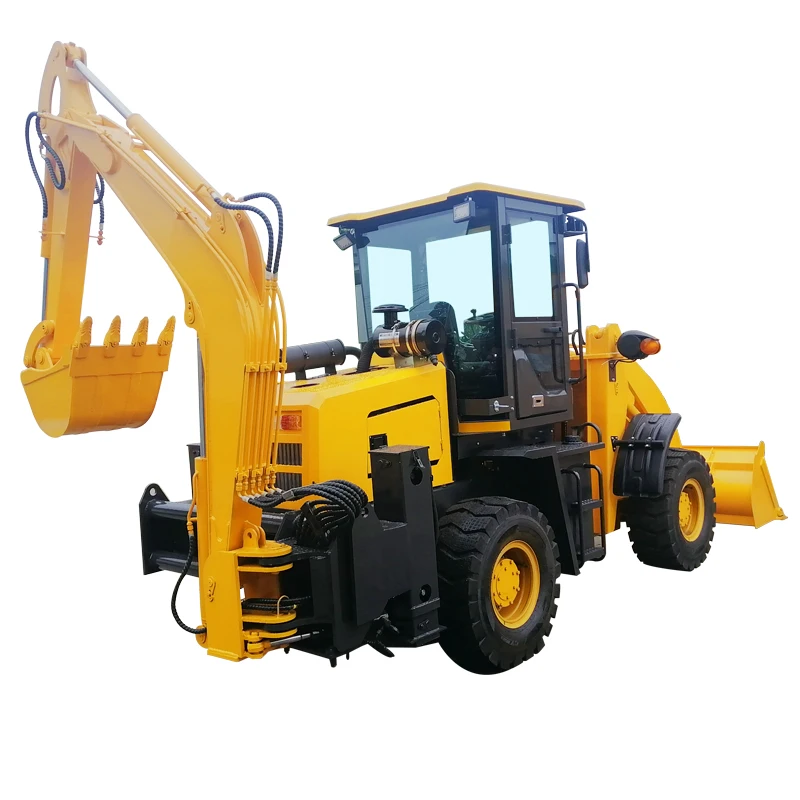 Экскаватор-экскаватор-погрузчик