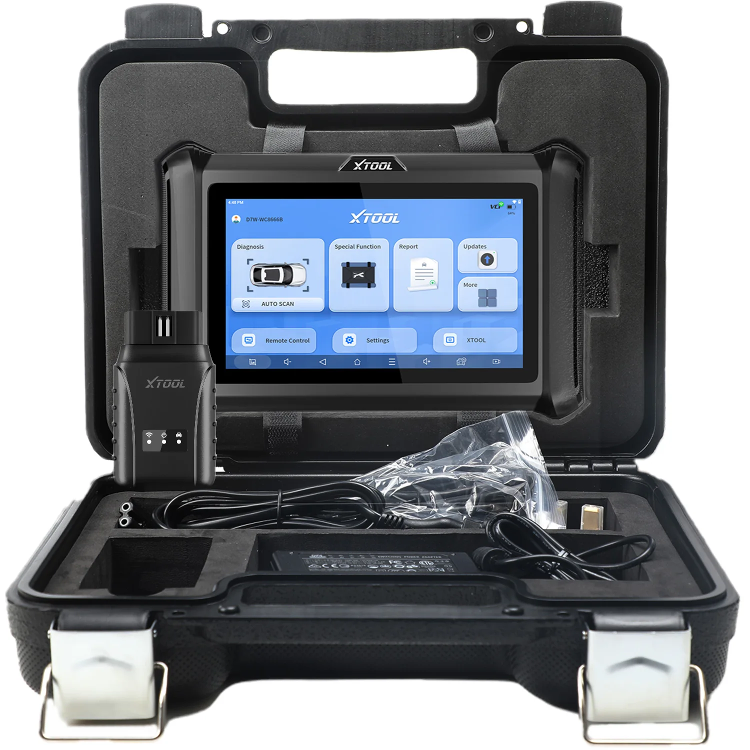 New XTOOL D7W Full System Diagnostic Tool Car Scanner ECU coding Bi-Directional Auto Diagnostic Machine with 36+ Services