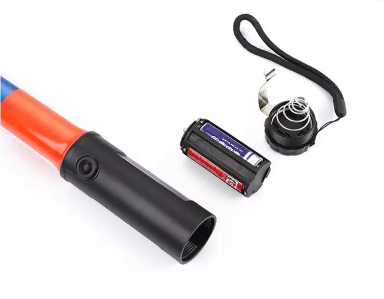 260MM Super LED Flash Warning Traffic Baton Light Red And Blue LED Traffic Signal Control