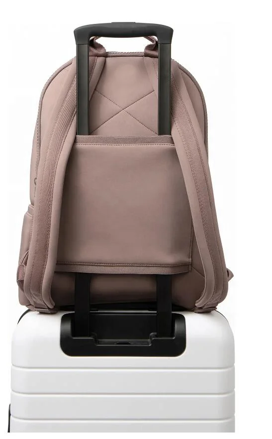 Colorful neoprene backpack with shoe pack large capacity waterproof day pack for girl or boy multifunction college bags