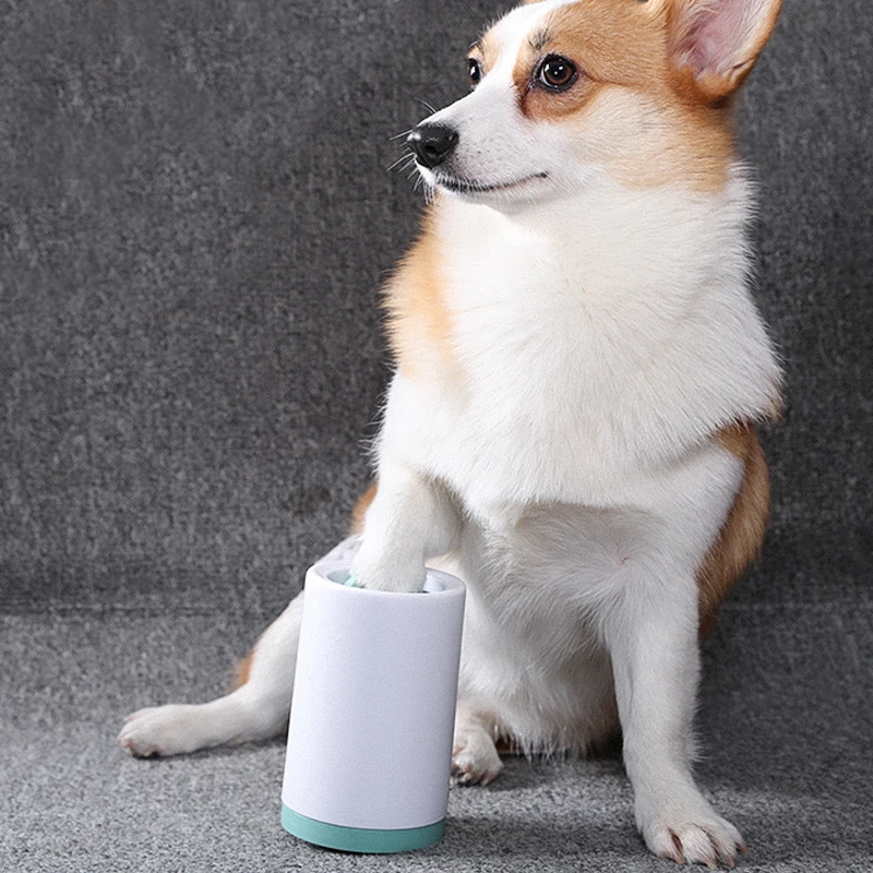electric automatic cleaning pet foot washer animal washing wash