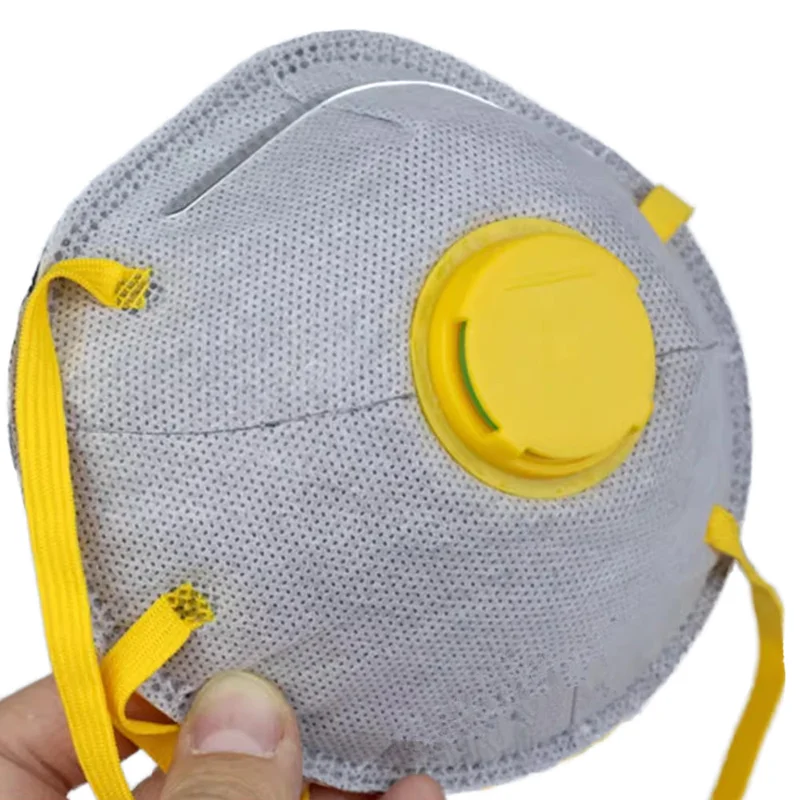 11YEAR Factory Custom Industrial Safety Respiratory Protection facemask ffp2 with valve Headband Mask FFP2