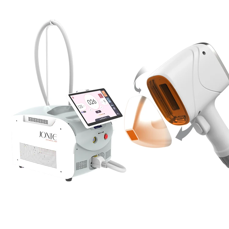 Portable 808nm Diode Laser Hair Removal 755 808 1064 808 Diode Laser Hair Removal Machine