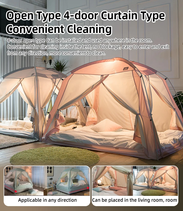 Can Be Placed In Living Room And Bed Room Children Tent Image Indoor Automatic Tent Kids Bed Tents
