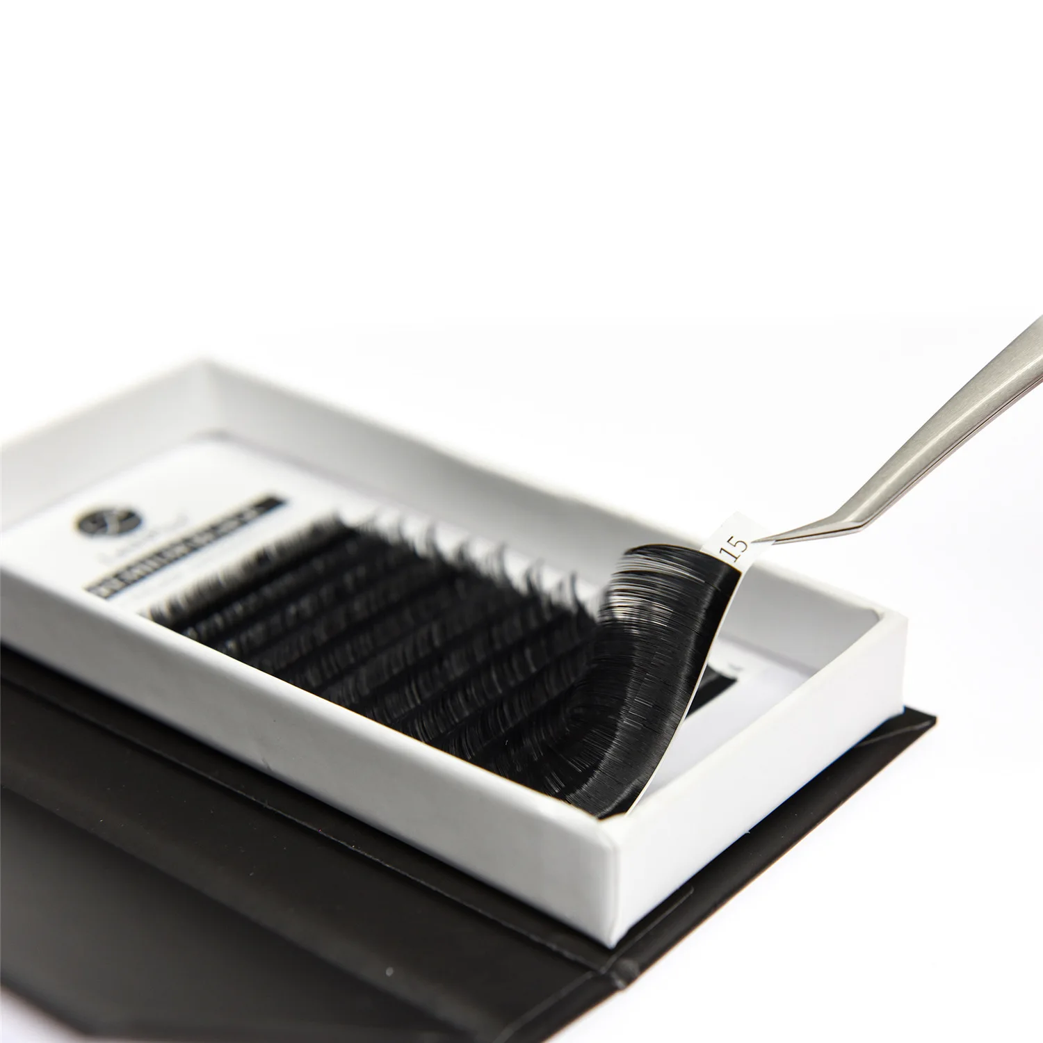 LashPlus 100% real mink individual matte black 0.03 silk mega russian volume eyelash extensions mink 25mm