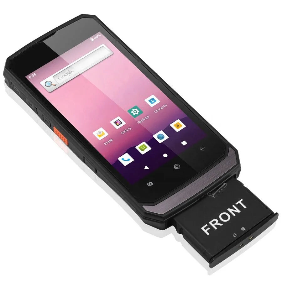 Pda Смартфон 5 дюймов ip54 7H экран LF RFID NFC id читаемый android 10 мобильный телефон в 4g Прочный смартфон