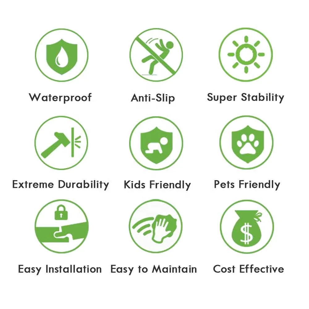 
Greenland 4mm Custom Waterproof Plastic Floor Commercial Tile Luxury Vinyl Wood Plank UV Lacquered SPC Click Flooring 