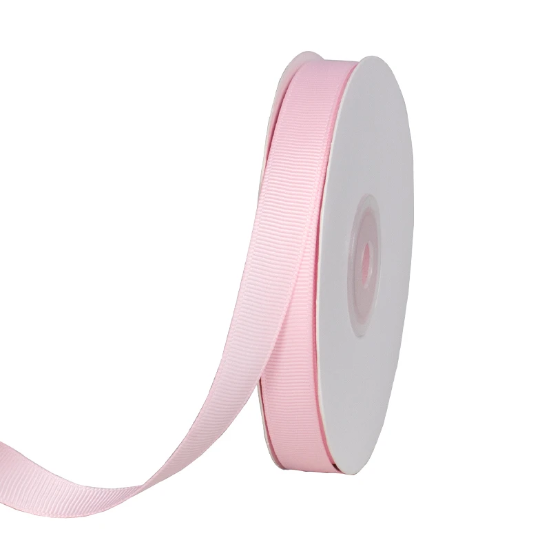 Производитель OEM 245 цвета 25 ярдов/рулон с фокусным расстоянием мм Grosgrain ремесла лук ручной работы подарочная упаковка для вечеринок свадебных платьев декоративных изделий шелк атласная
