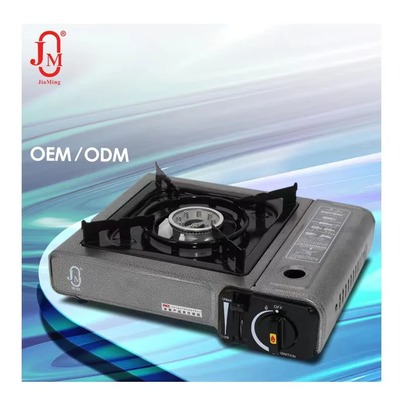 Outdoor Hiking Camping Manufacturer wholesale OEM stove Butane Portable Easy-use Safe Camping Use Gas Stove Cooker Portable Gas