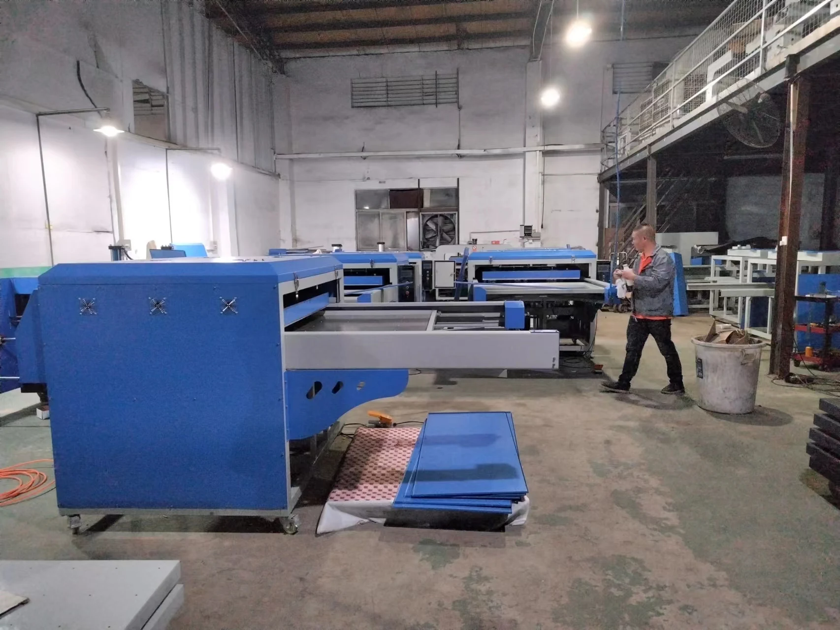 120*150cm  1 side 2 station large format heat press machine for fabric /flag/duvet cover/carpet sublimation heat press