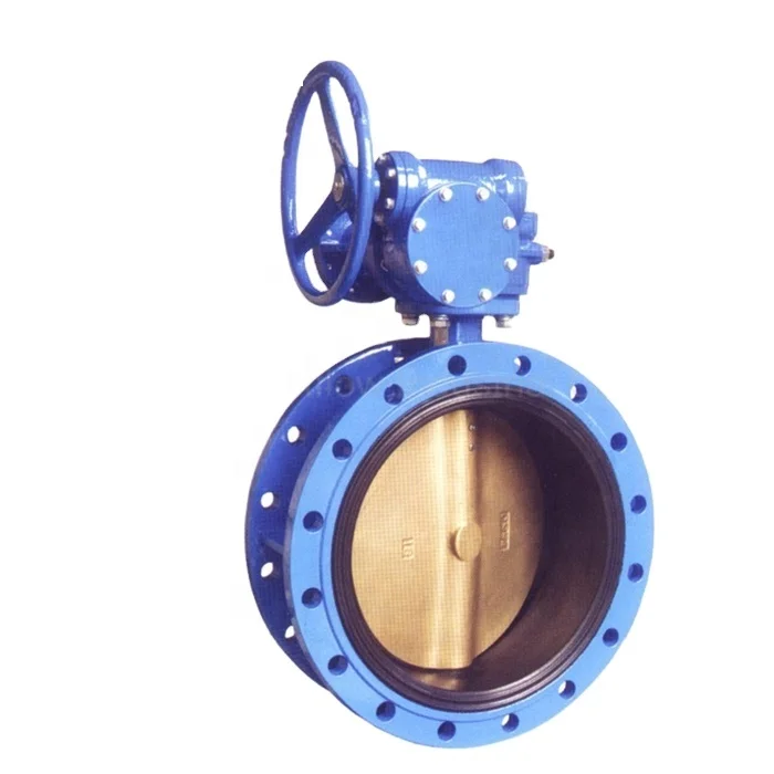EN593 Double Flanged Butterfly Valve