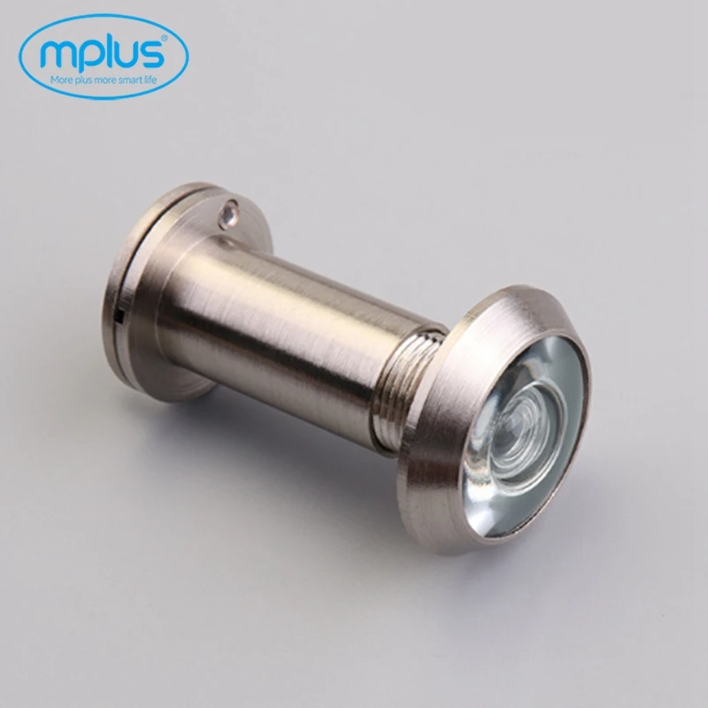 180 degree hotel Brass stainless steel door eye lens Door peephole zinc alloy door viewer magnifier